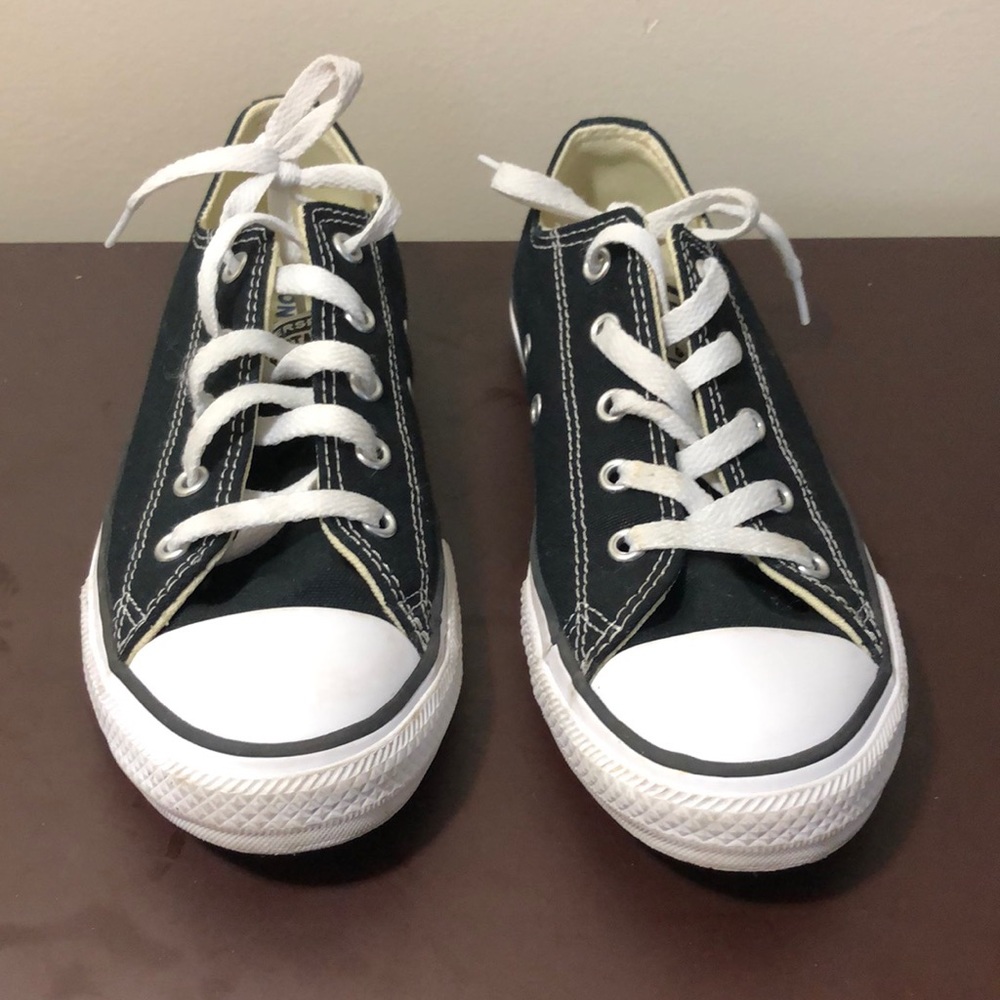 Black Converse Chuck Taylor All Stars sneakers little kid youth size 3